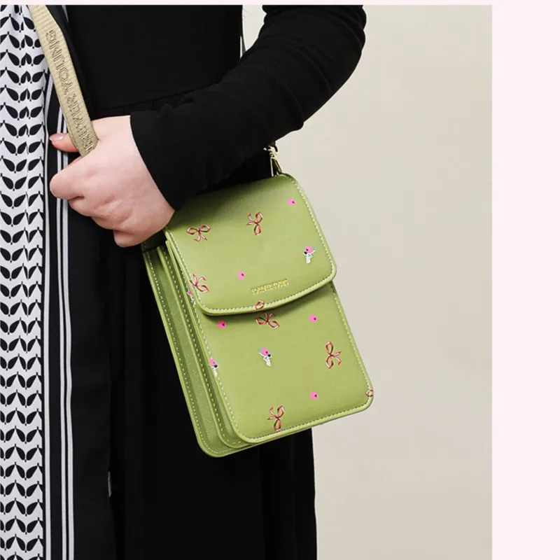

Fashionable new women's mobile phone bag,daily commuting single-shoulder crossbody bag, large-capacity storage bag, bolsos mujer