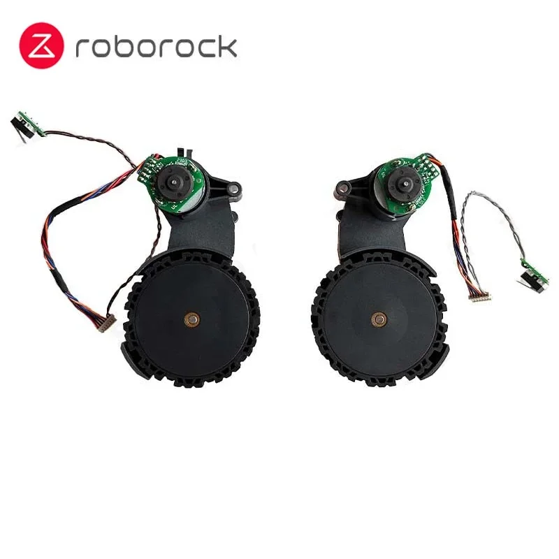 Roda Original Roborock S8 Pro Ultra S8 S8, komponen penyedot debu kanan dan kiri, Aksesori roda baru