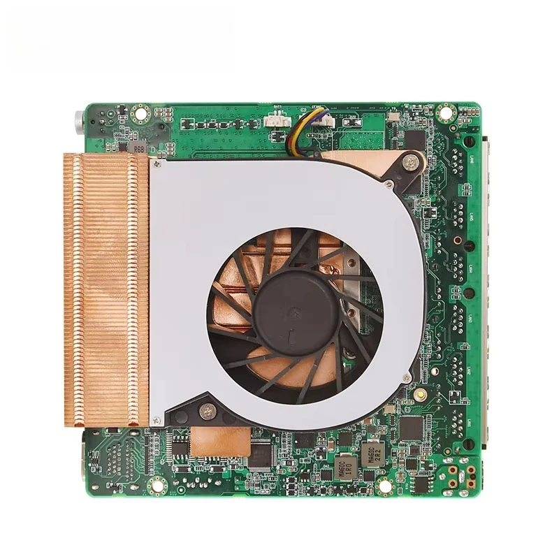 6 Lan Nano ITX Motherboard 13th 12th Gen Core I7 I5 I3 2*DDR5 1*RS232 X86 Industrial Router Pfsense Firewall 5