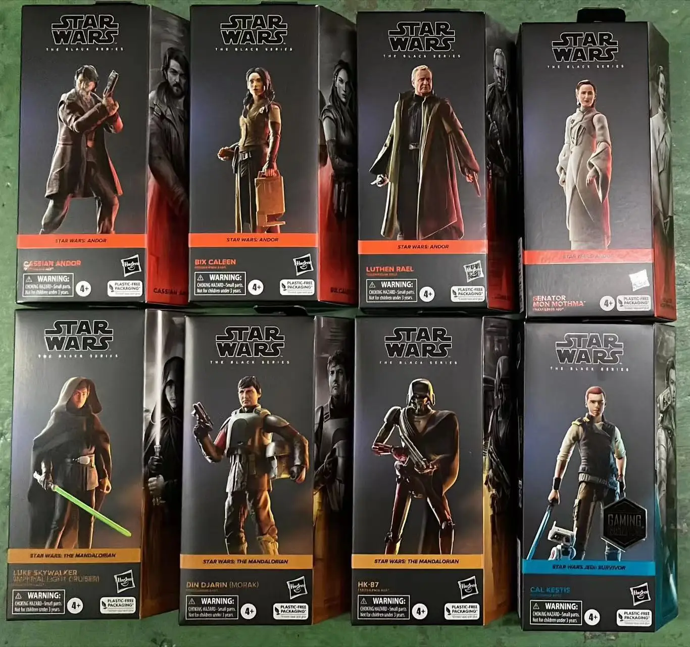 In-Stock Original Hasbro Star Wars the black series ANDOR HK-87 DJARIN Anime Figure Action Figure Model Collection Toys for Boys