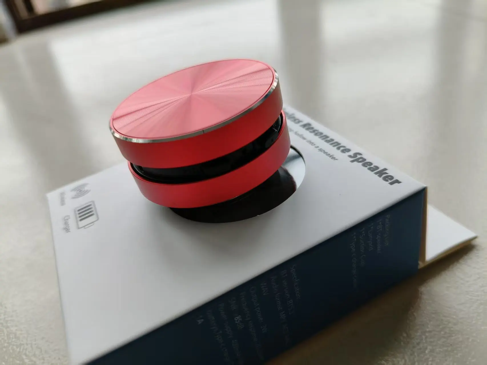 Bone Conduction Speaker Wireless Bluetooth-Compatible TWS Stereo Dual Sound Audio Box Mini Speaker With Call FM Radio