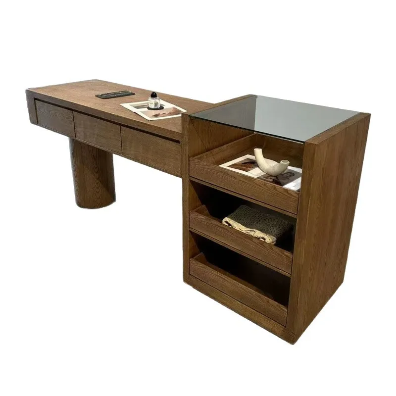 

Clothing store women's clothing store jewelry display cabinet shoe cabinet retro display table side cabinet