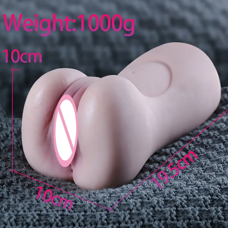 Sex Toys for Men 3D Realistic Artificial Vaginal Pocket Pussy Real Vagina Sextoys Silicone Adult Product Male Masturbators Cup