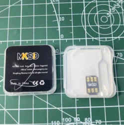 1PCS MKSD Adhesive Card Sticker 3M Glue For All Carriers 4G Mode ICCID For iPhone 6 to 14promax