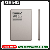 Super Thin Magnetic Power Bank 20W 5000mAh Qi2 Wireless Fast Charger For iPhone 16 15 14 13 12 11 Xiaomi Powerbank Spare Battery