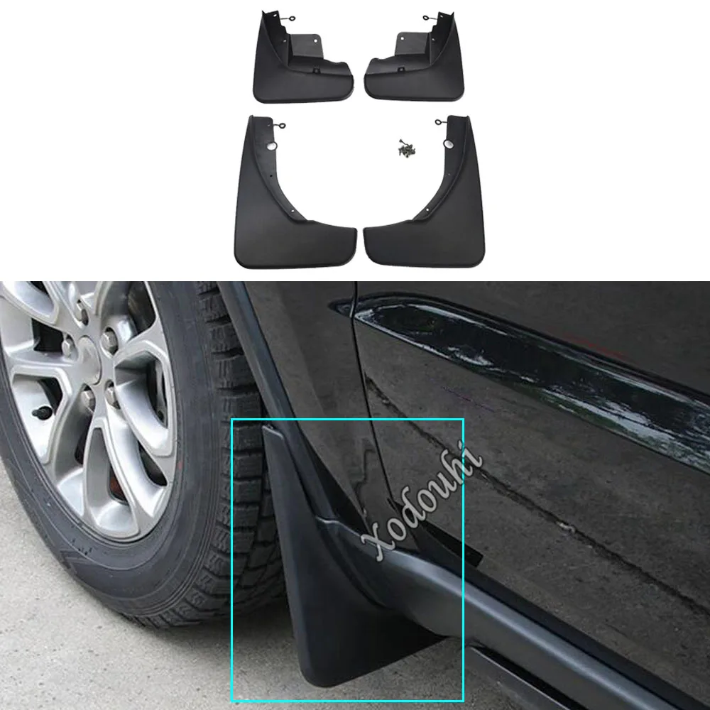 

For Jeep Grand Cherokee 2014 2015 2016 2017 2018 2019 Car Styling Cover Fender Soft Mudguard Protection Flap Splash Mud Guard