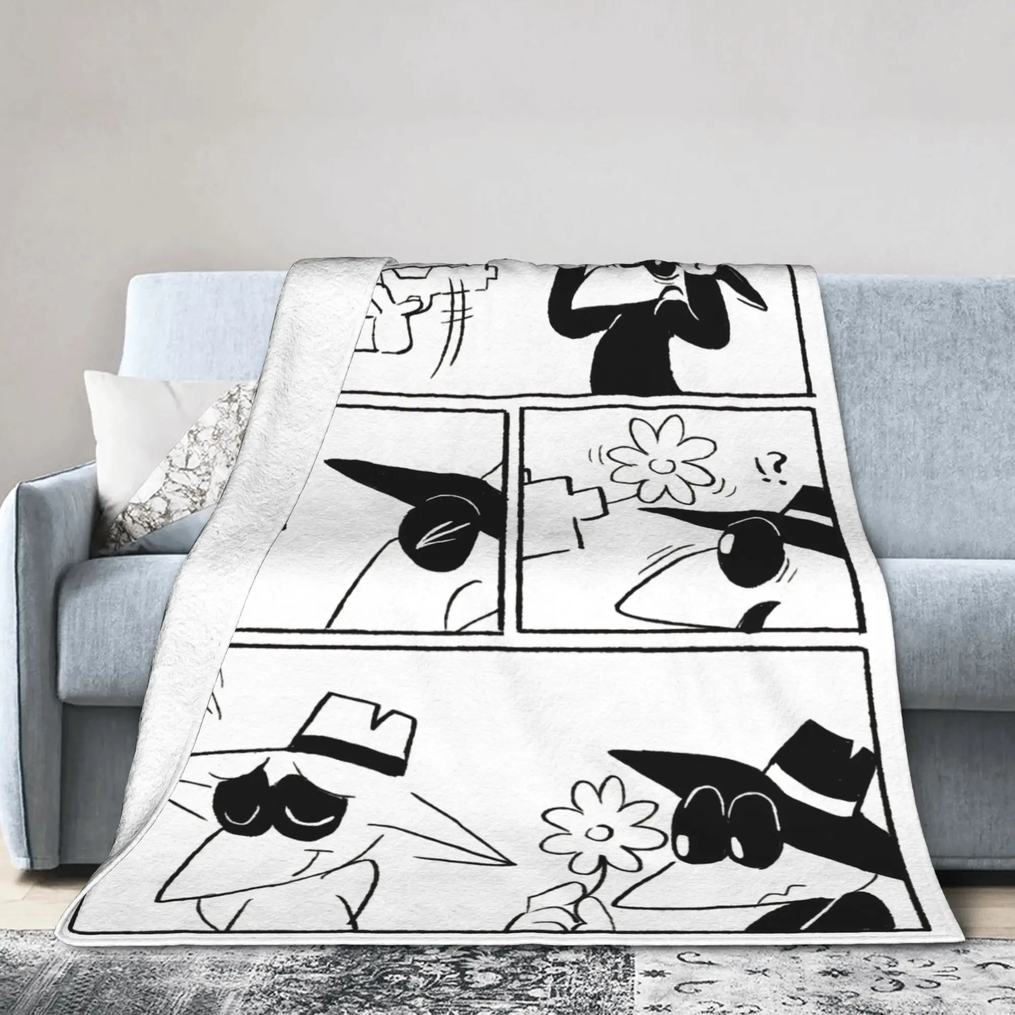 Spys Manga Blanket  Wool Awesome Warm Throw Blanket for Coverlet Spring/Autumn