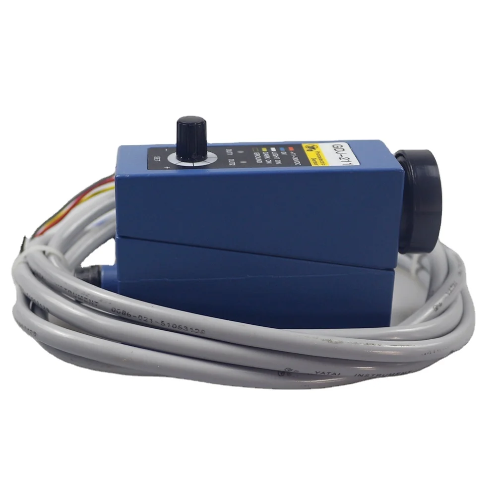 GDJ-211 Color Code Sensor Photoelectric Eye Sensing Switch Diffuse Reflection GDJ-211