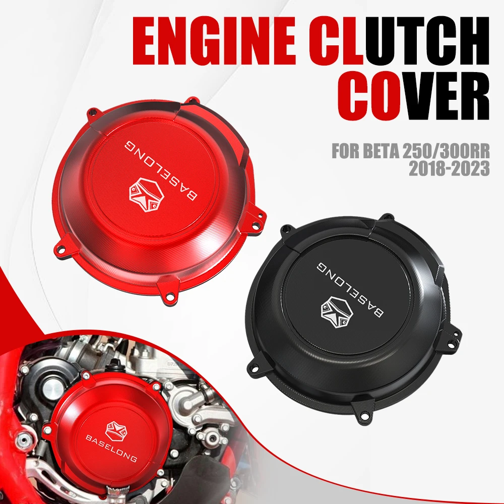 

For Beta 250 RR 300RR RR250/300 2018-2020 2021 2022 2023 Engine Clutch Cover Motorcycle Reinforced Clutch Cover Guard Protector