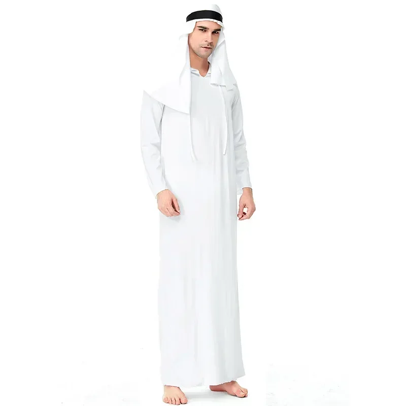 In het Midden-Oosten Arabische Prins Koning Kleding Cosplaykostuums