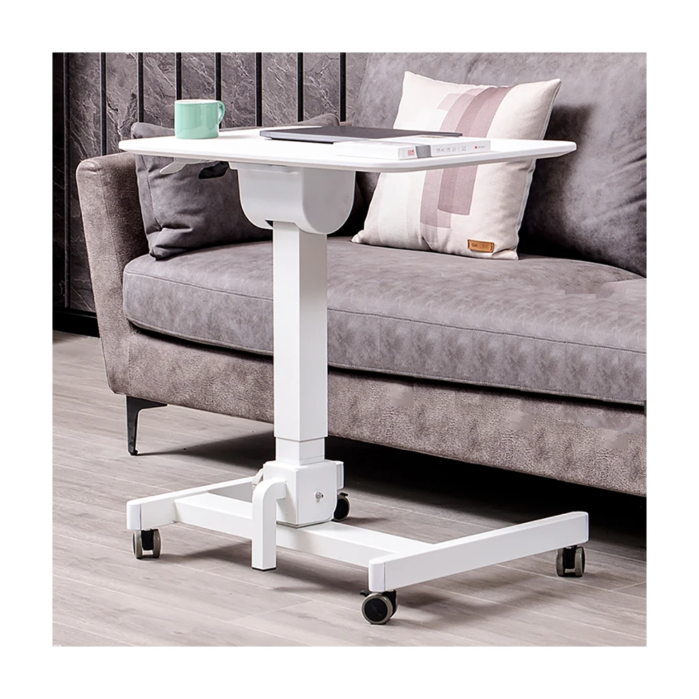 High Quality Foldable Sit Stand Desk Gas Lifting Table, Pneumatic Lifting Height Adjustable Standing Desk With Gas Spring