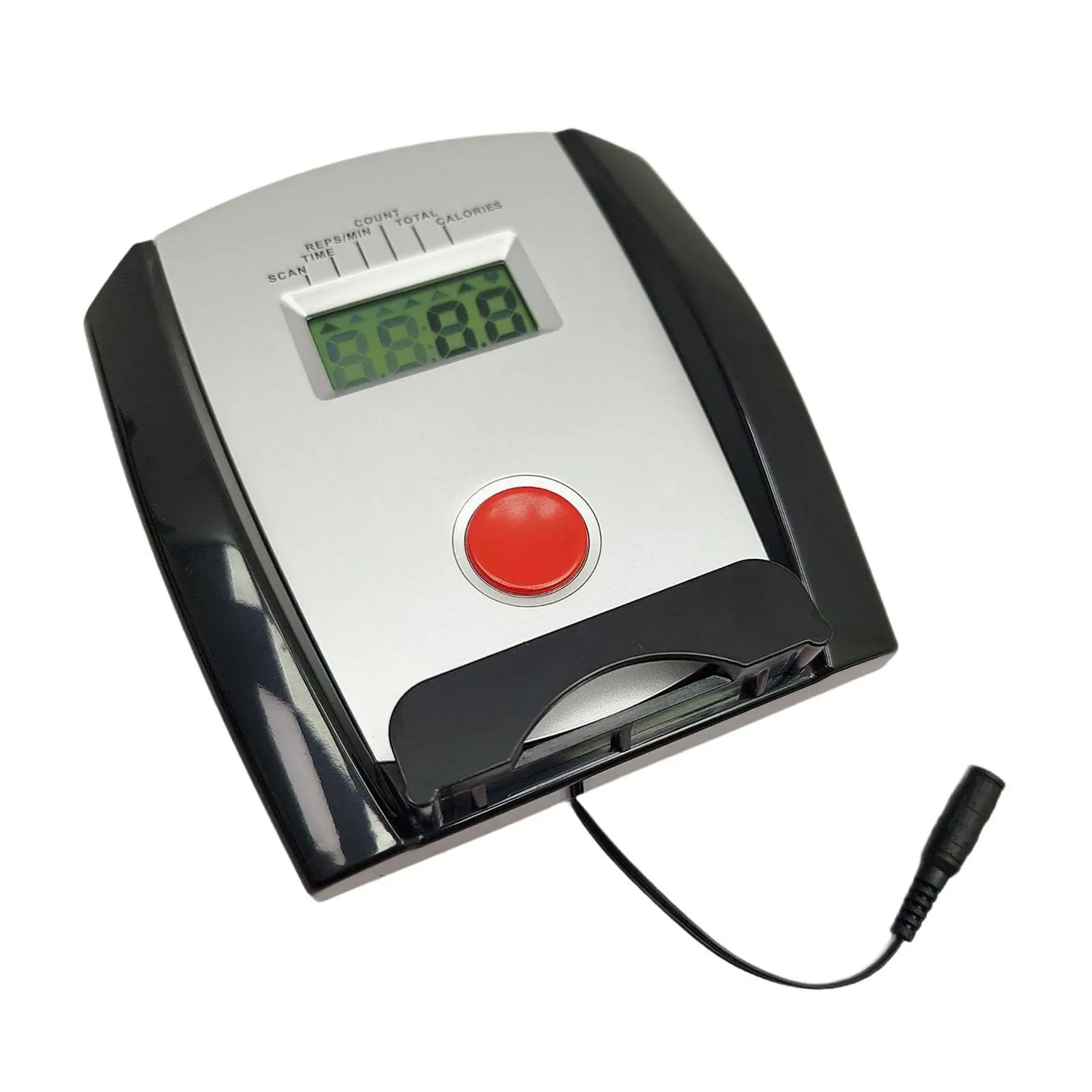 Exercise Bike Speedometer Durable ABS Plastic Easy to Install LCD Display for Cardio Tracking at Home