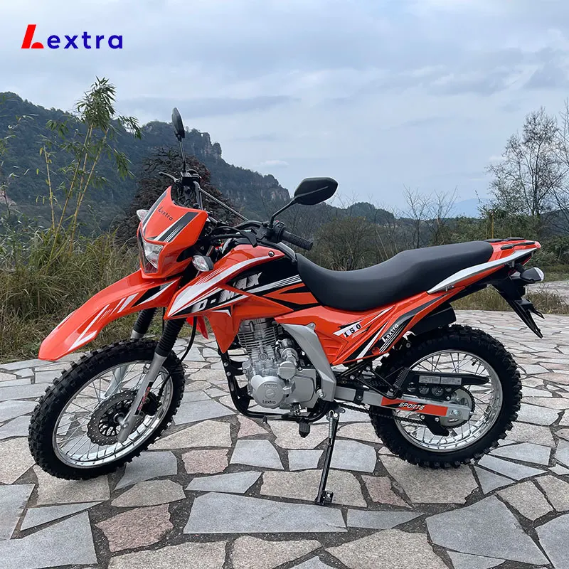 Lextra benzyna 150cc 200cc 4 suwowy motocykl chłodzony powietrzem inne motocykle Off Road Dual sportowe 150cc motor terenowy Motocross