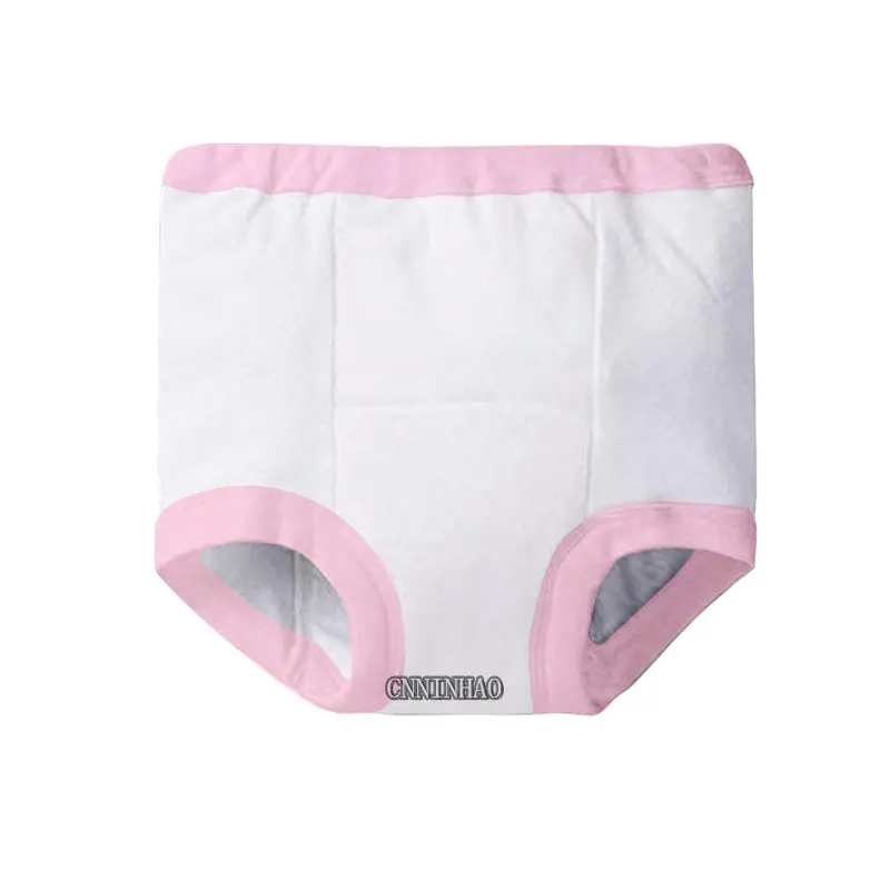 Calça de treino de algodão ecológico reutilizável, calção infantil, fraldas de pano, roupa interior infantil, calcinha infantil, infantil, novo