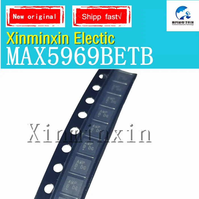 1-10PCS/LOT MAX5969BETB+T MAX5969BETB MAX5969 AWP QFN-10 SMD IC Chip 100% New Original In Stock