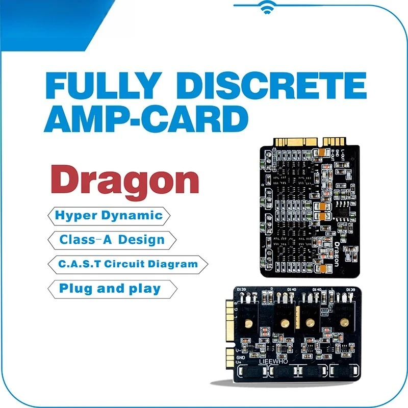 Hi-end Fully Discrete For Hifiman Hm901r U S 802 650 Dedicated Amp.card