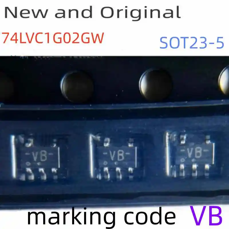

New Original 74Lvc1G02Gw Sot-353 Marking Code:Vb Logic Gate Inverter Driver Ic