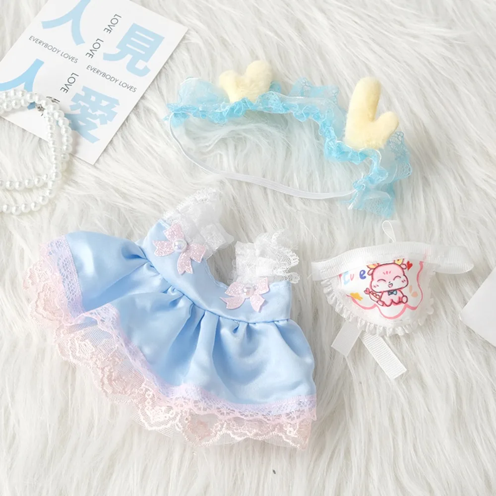 Casual DIY Doll Skirts Sets with Crown Headband