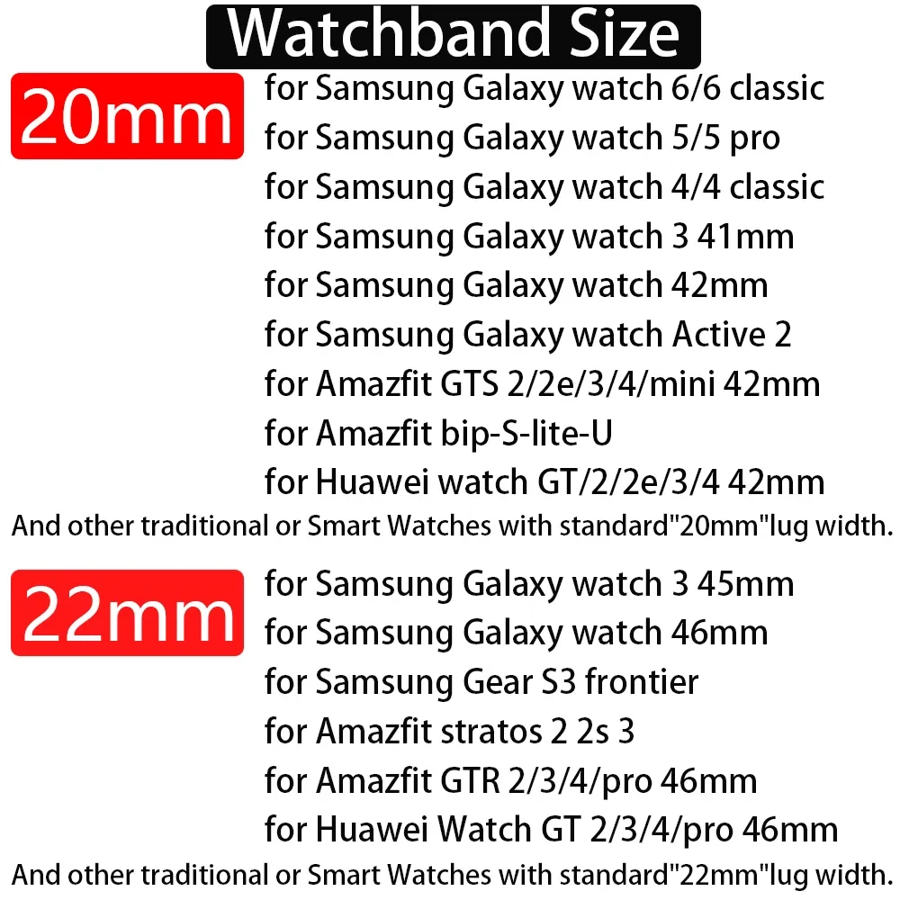 Correa trenzada para Samsung Galaxy watch pulsera clásica de 20mm 22mm 46mm 40mm 44mm active 2 solo loop 5 pro 45mm
