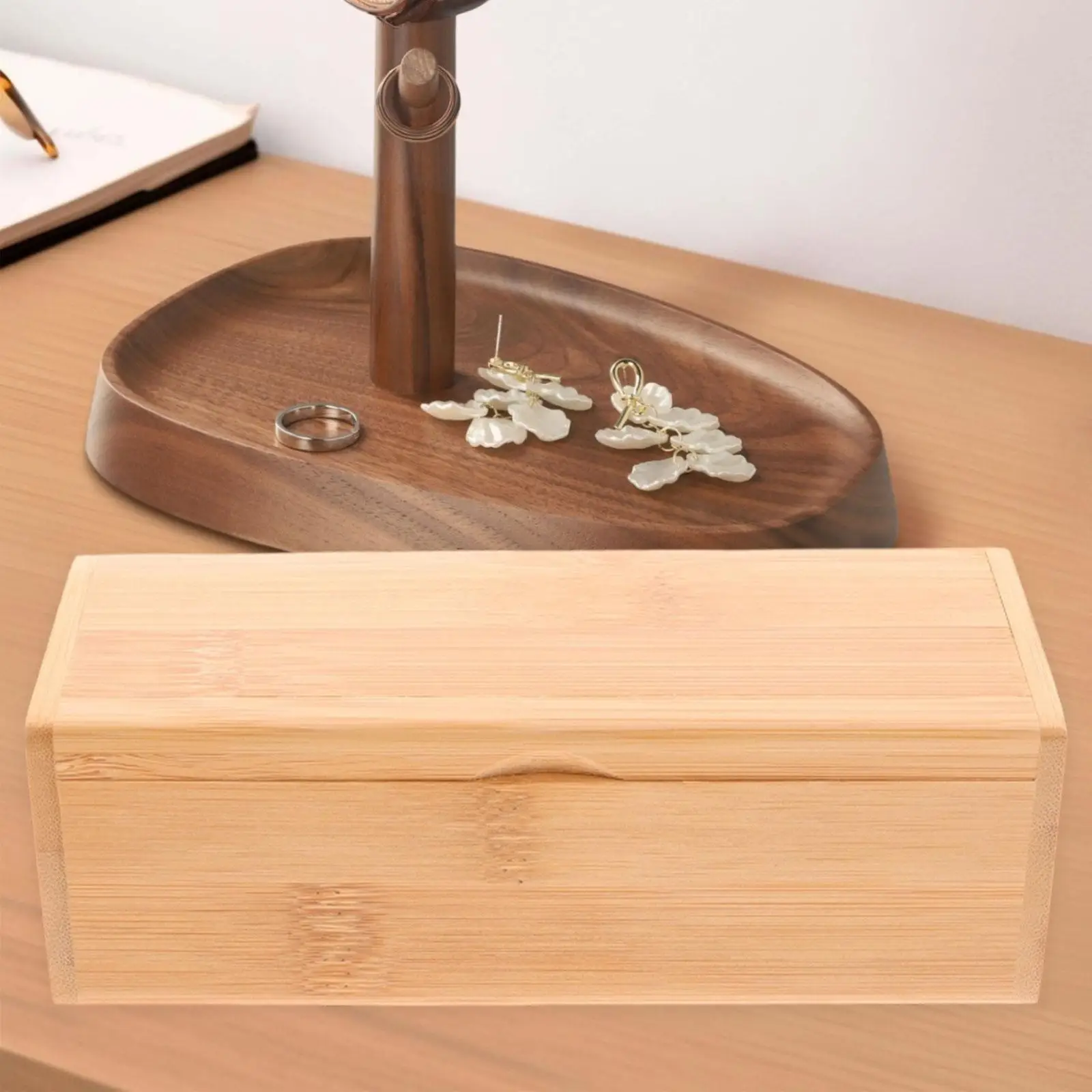 Sunglasses Storage Box Showcase Portable Jewelry Holder for Gift Store Home