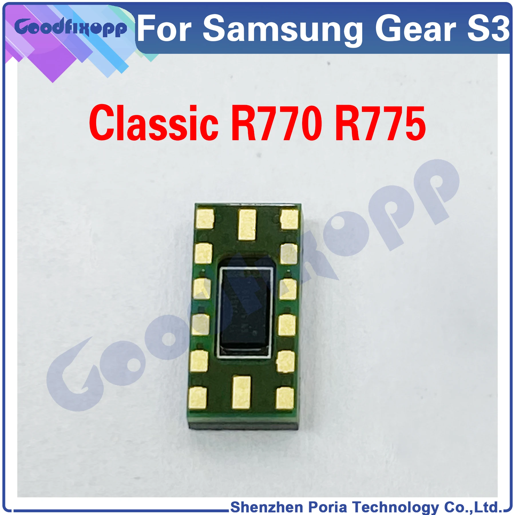 For Samsung Gear S3 Classic R770 R775 / Frontier R760 R765 Watch Heart Rate Monitor Sensor Replacement