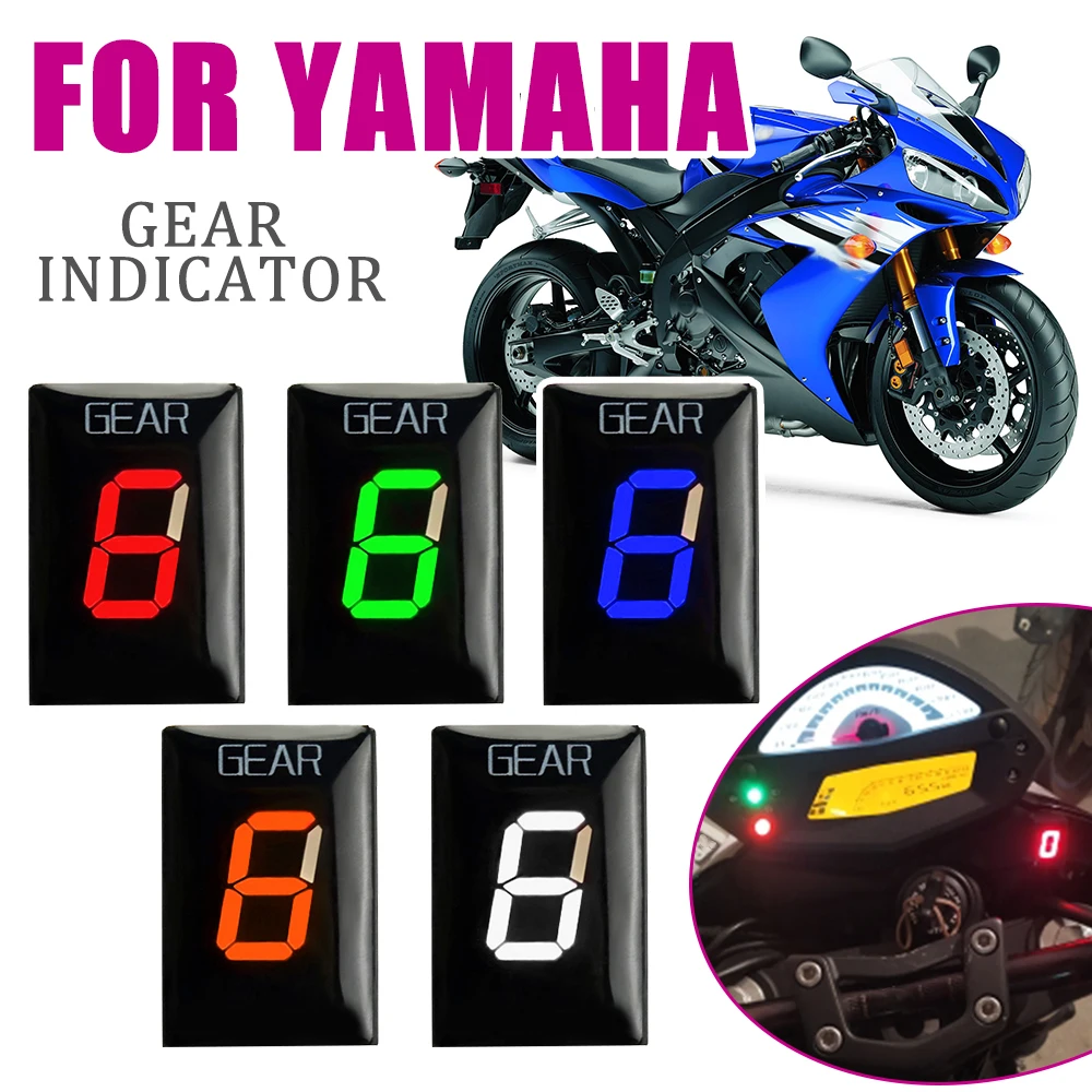 

Gear Indicator For Yamaha YZF-R1 R6 R6S Fjr1300 Fjr 1300 FZ400 Bolt Bt1100 Bulldog Dlverslon Dyag Star Motorcycle Accessories