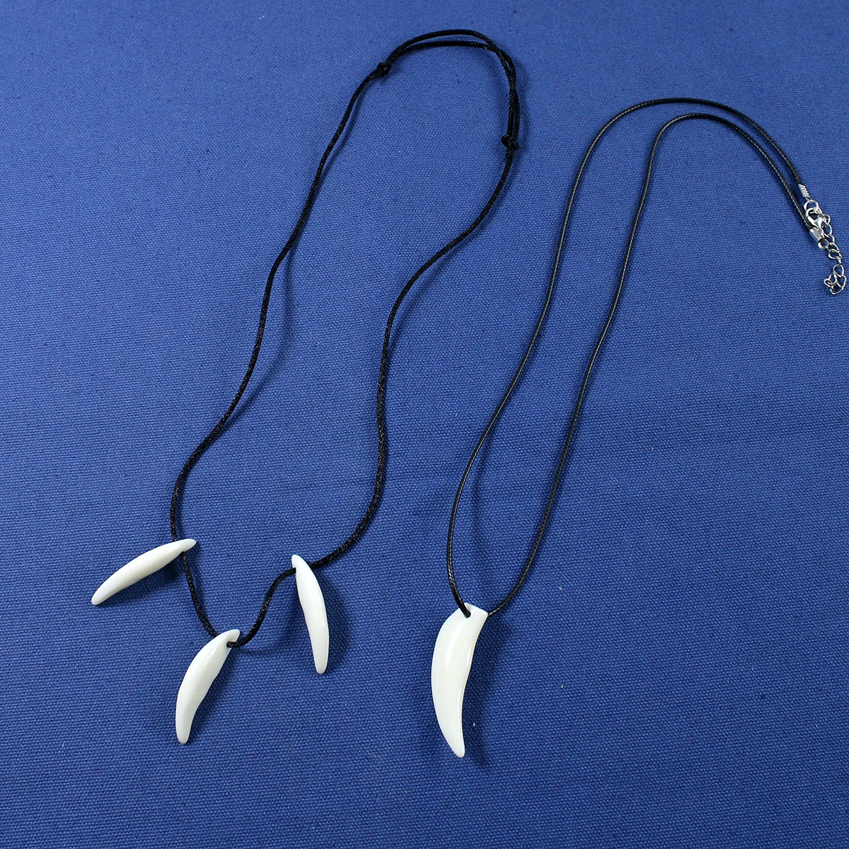 Fantasia Kraven Necklace with Teeth Movie Hunter Sergei Cosplay Disfraz Costume Accessories Men Halloween Carnival Props Gifts