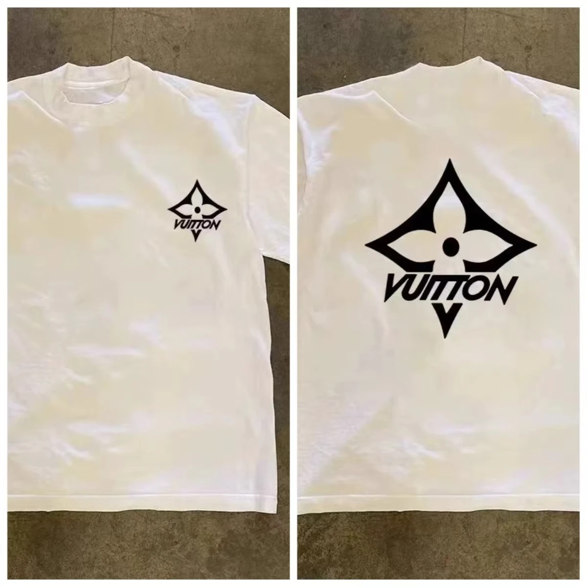 

Summer New American Fashion Brand Printed Graphic T-shirts, Men's and Women's Short-sleeved T-shirts, High-quality Streetwear