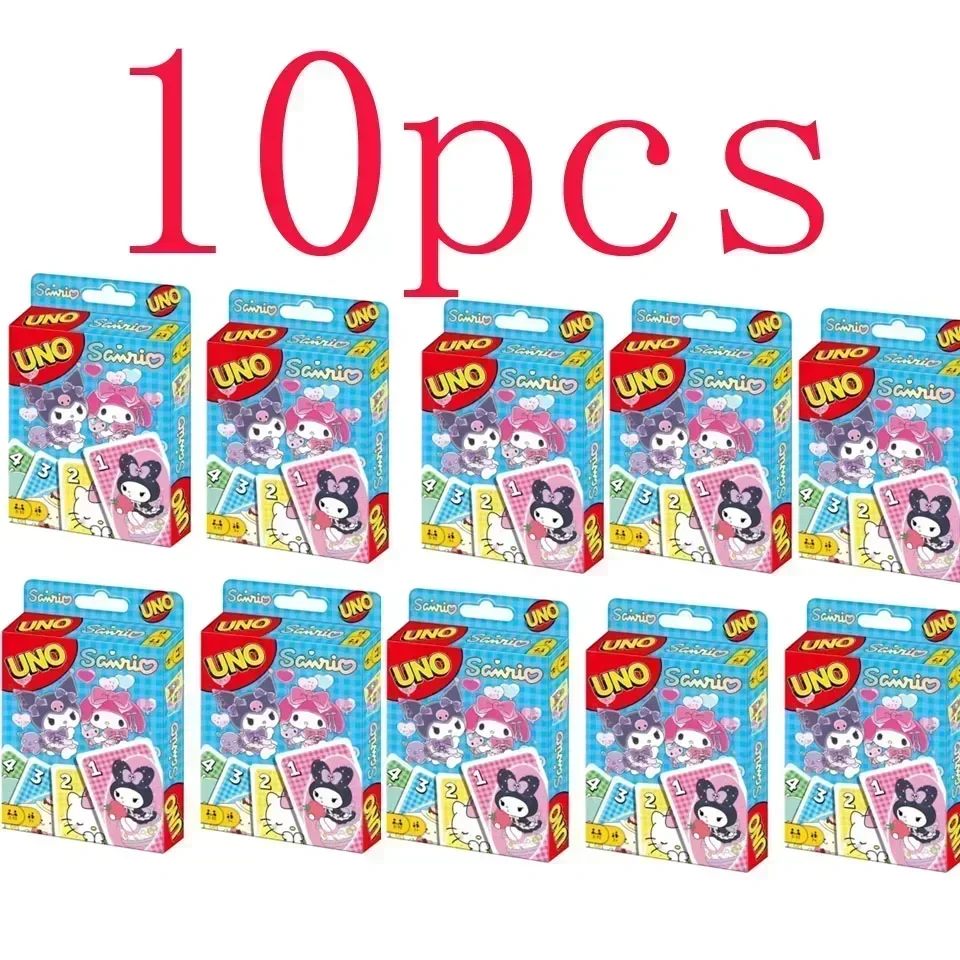

@10pcs Mattel UNO FLIP! Games Family Funny Entertainment Board Game Fun Playing Cards Kids Toys Gift Box uno Card Game Kids Toys