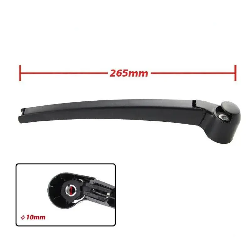 Hatchback 2003-2009 Rear Wiper Arm & Blade 13 Inch for VW Golf 5 Polo Mk4 Mk5 Car Accessories