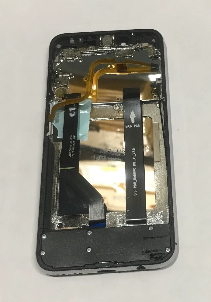 LCD Display +Digitizer Touch Screen Glass+ Frame for UMIDIGI One Pro