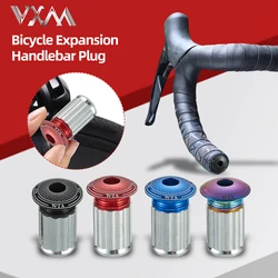 VXM 1 Pair Road Bike Handlebar Expansion End Plugs Aluminum Alloy Handle Bar Cap BMX MTB Grip Cover Bicycle Accessories