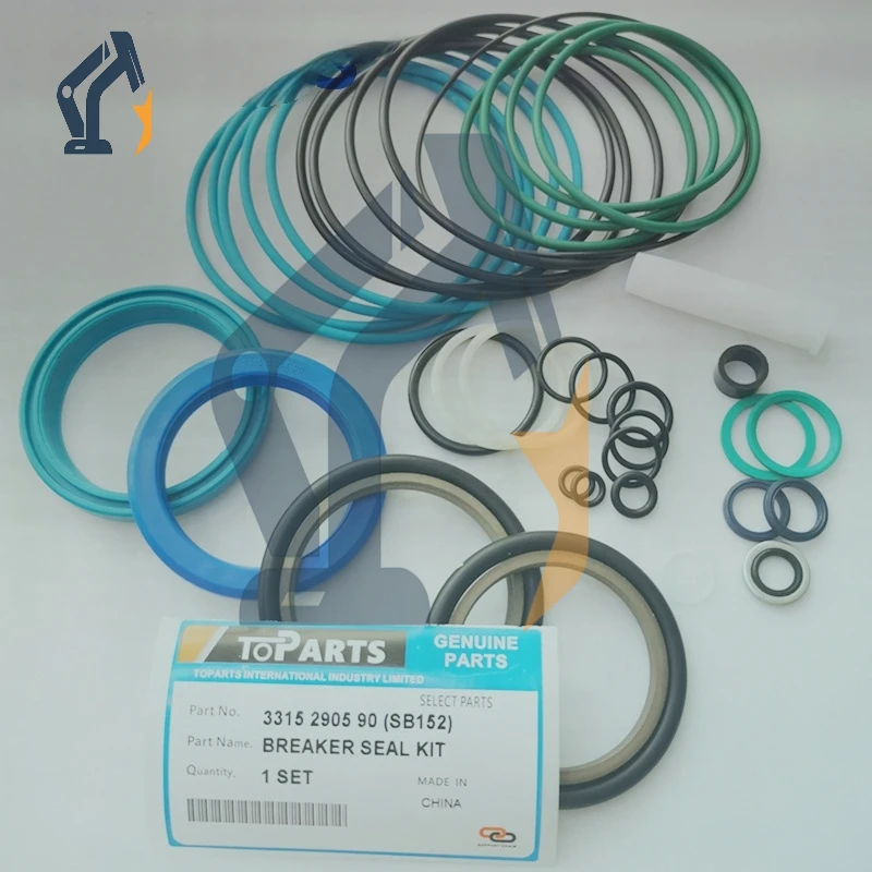 

compatible Atlas Copco SB152 circuit breaker seal kit 3315290590 hydraulic circuit breaker seal kit Atlas Copco hammer seal kit