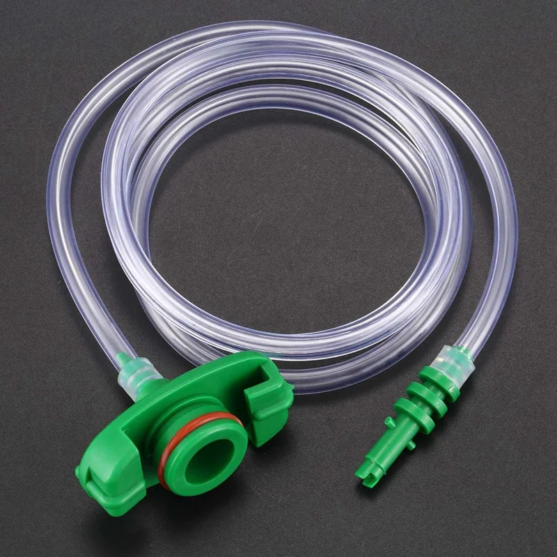2X 30CC-50CC Plastic Transparent Air Tubing Glue Dispenser Syringe Adapter image 6