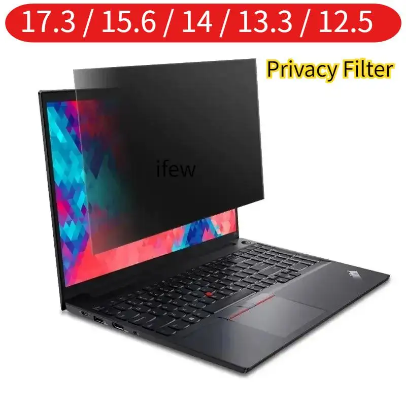 Laptop Screen Protector For Laptop 17.3 15.6 13.3 12.5 14 Inch Computer Anti-spy Filter Anti Spy Privacy Anti-peeping Film Parts