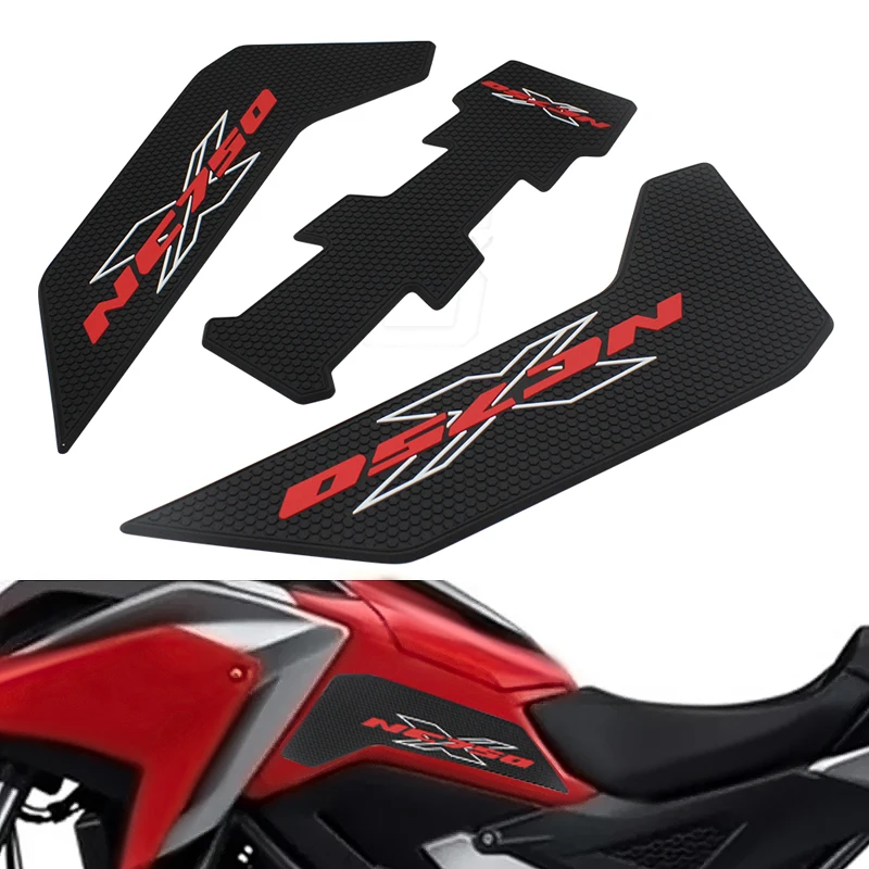 

For HONDA NC 750 X NC750 750X 2014-2021 Motocycle Accessories Side Fuel Tank Pad Protector Decal Gas Knee Traction 2020 2019
