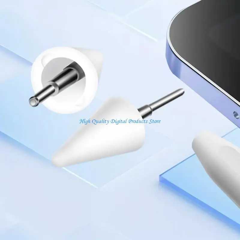 U2JEタブレットスタイラスレスポンシブチップペンシル2番目の世代のデジタルアートのためのロングニブ