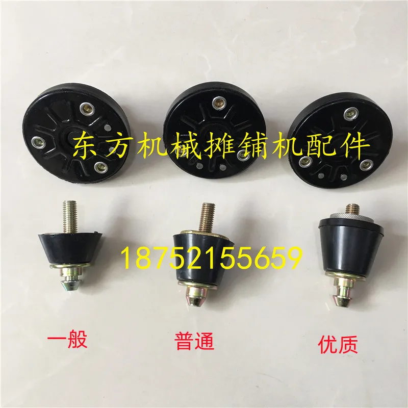 Roller glass round bump lock, loader cab door suction accessories