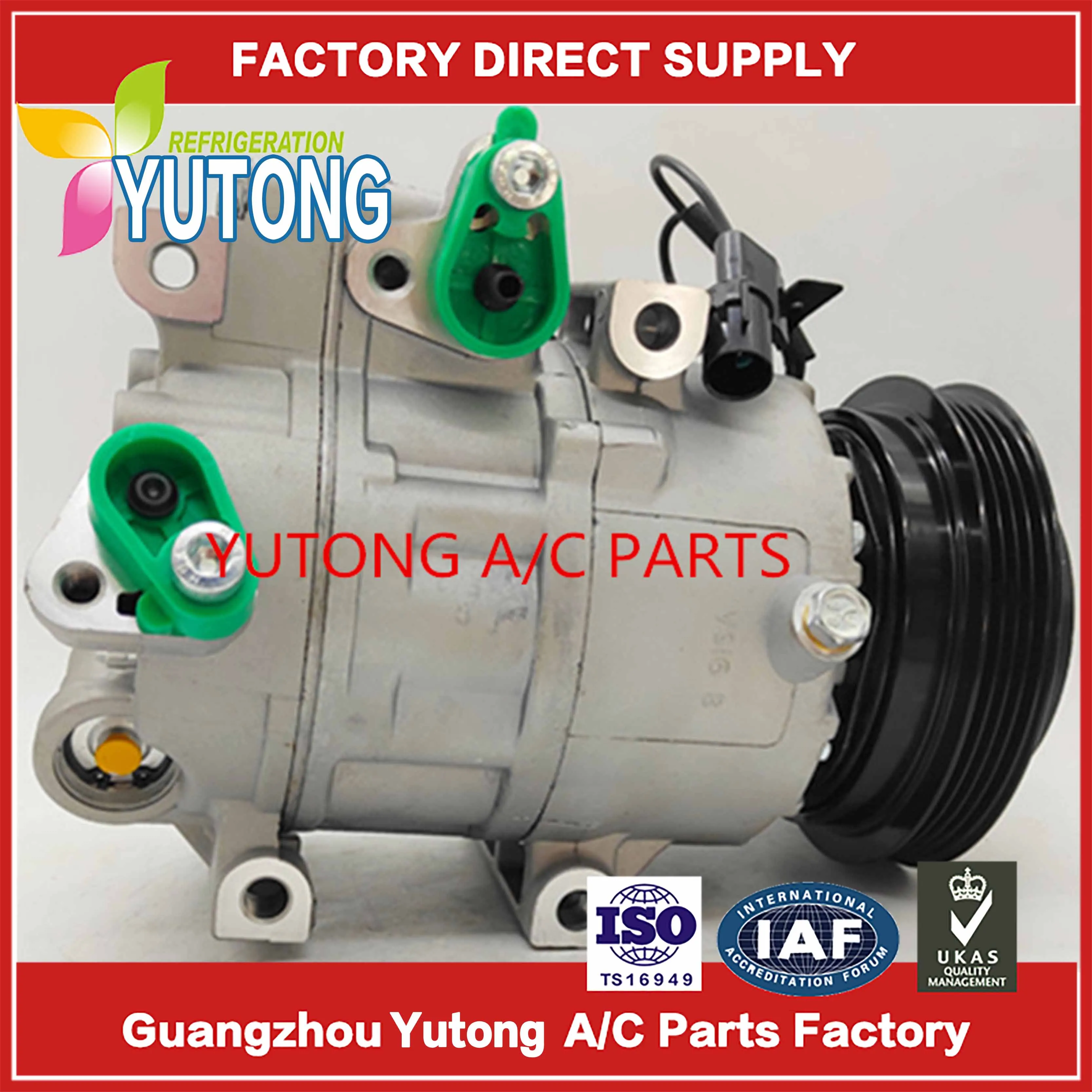 A/C Compressor  For Hyundai Elantra Acento 97701-1E000 977011E001 CO 10925X 97701-17510 97701-17511 9770117560