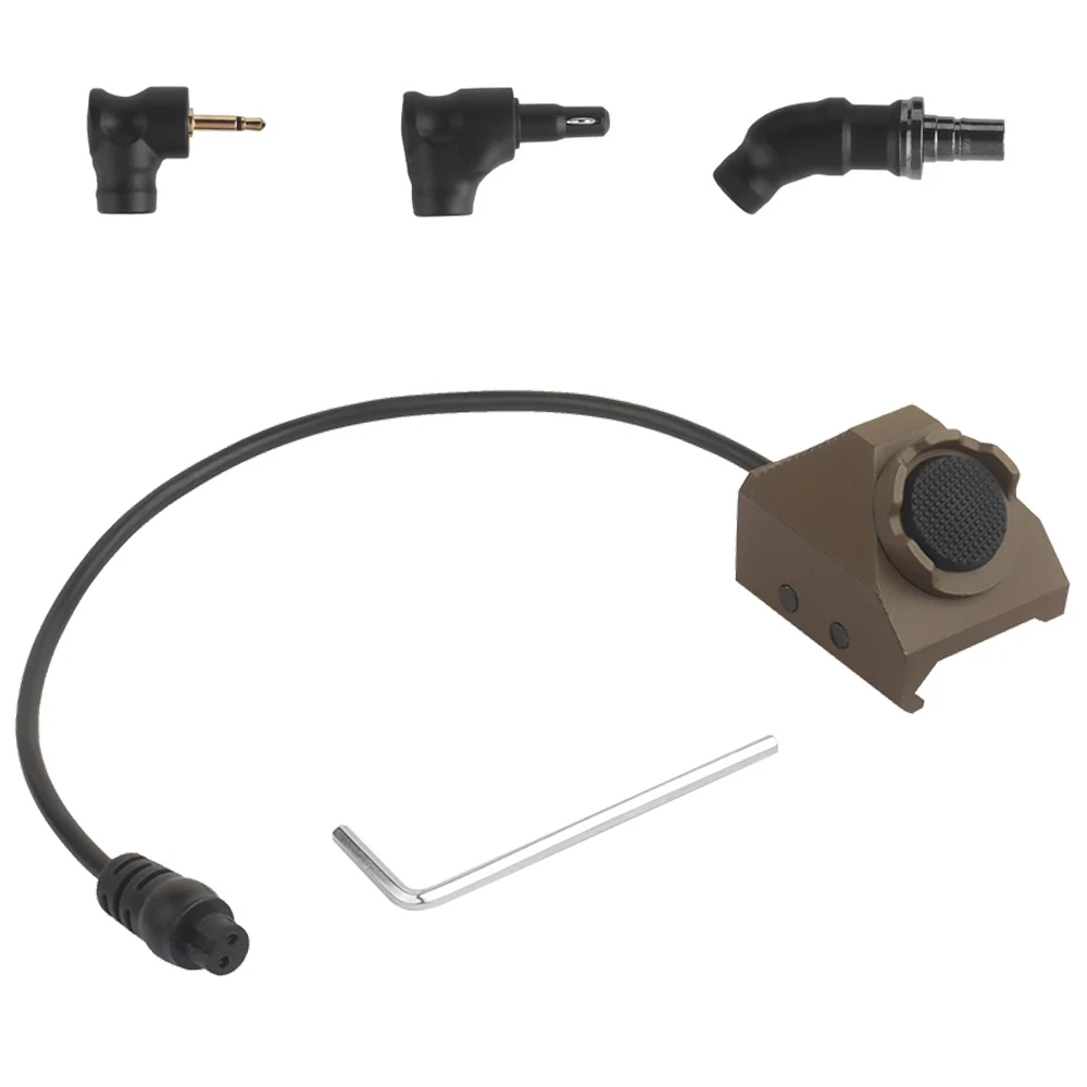 

Тактический дистанционный одноканальный переключатель с металлическим корпусом M600  Лазерный прицел PEQ-15 NGAL с кнопочным управлением для AR15, фонарь для страйкбола, крепления Crane Plugs