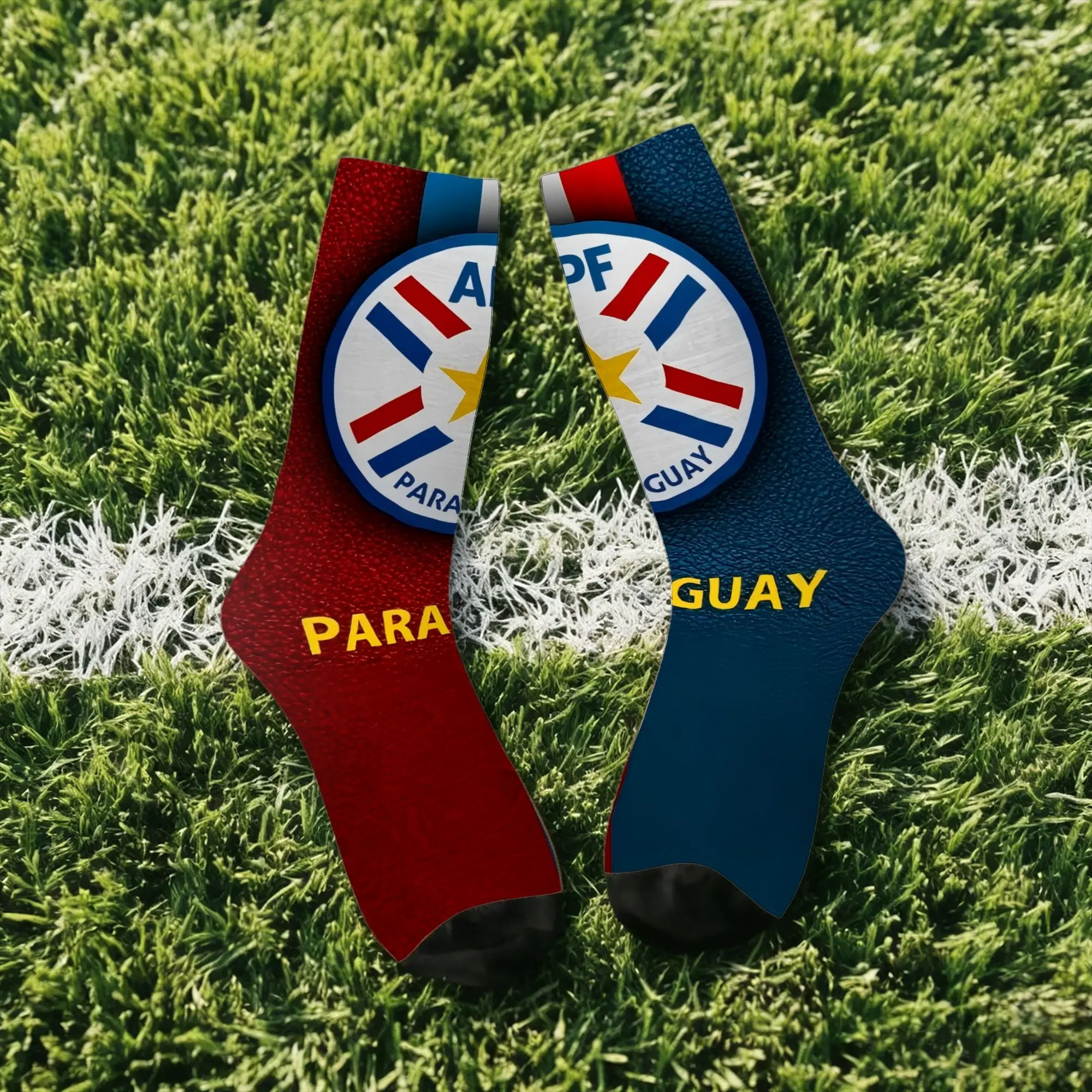 Hip Hop Vintage Paraguay Crazy Men's compression Socks Unisex  Harajuku Pattern Printed Funny Sock Match Day Essentials