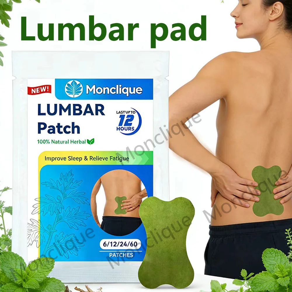 

24/60PCS Lumbar Patch Hip Massage Bandage Acupuncture Breathable Self-adhesive Pad Back Muscle Relaxed Care Patch Exercise Yoga