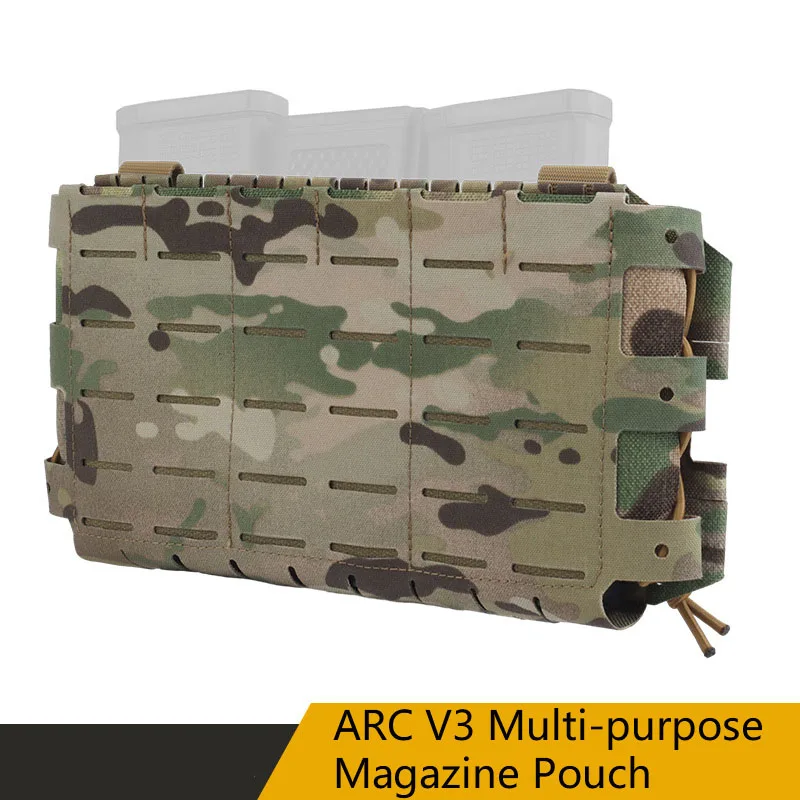 ARC V3 Multi-purpose Magazine Pouch, Widely Applicable Triple Magazine, Quick Disassembly Design