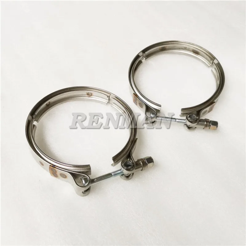 

5 pieces for Cummins 6CT Supercharger Clamp 3415546 3905216 for Dongfeng Commercial Vehicle Engine V-Clamp