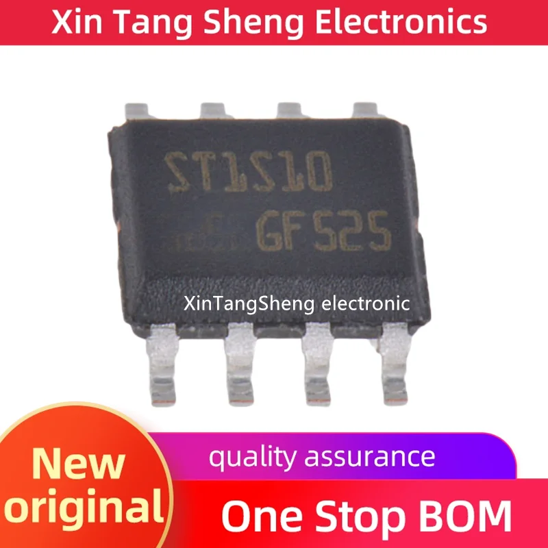 5pcs New original ST1S10PHR ST1S10 patch SOP8 synchronous step-down regulator integrated chip