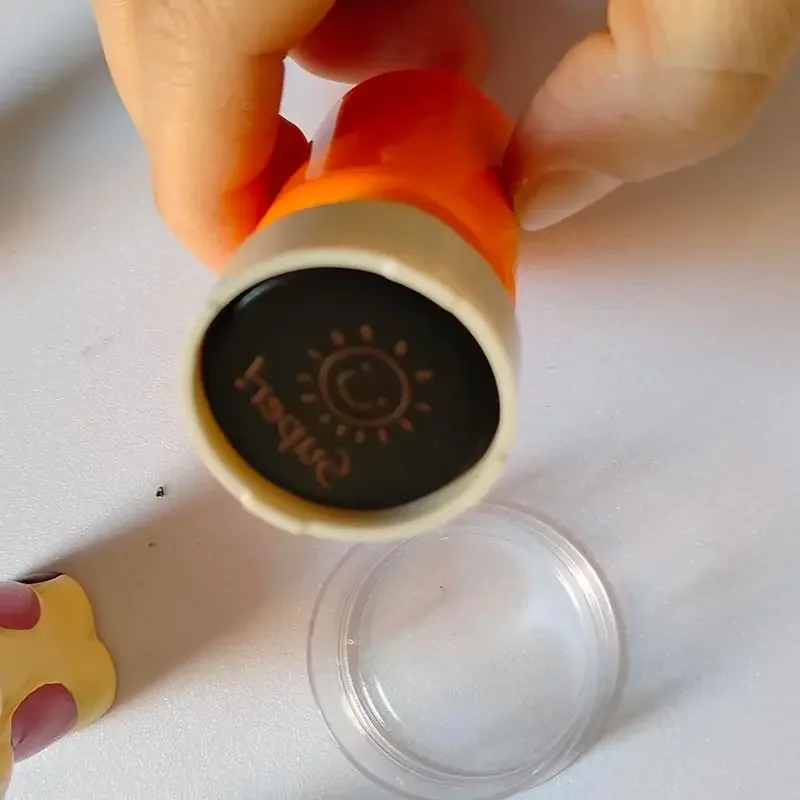 Uroczy, fantazyjny, wielokolorowy stempel dla nauczyciela lub zabawny stempel dla dzieci z niestandardowym logo, artykuły papiernicze, stempel biurowy OEM