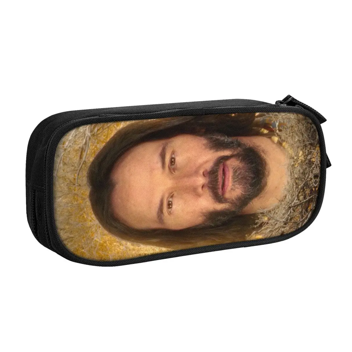 Customized Keanu Reeves Cute Pencil Case Boy Girl Large Capacity Famous Actor John Wick Pencil Box Student School