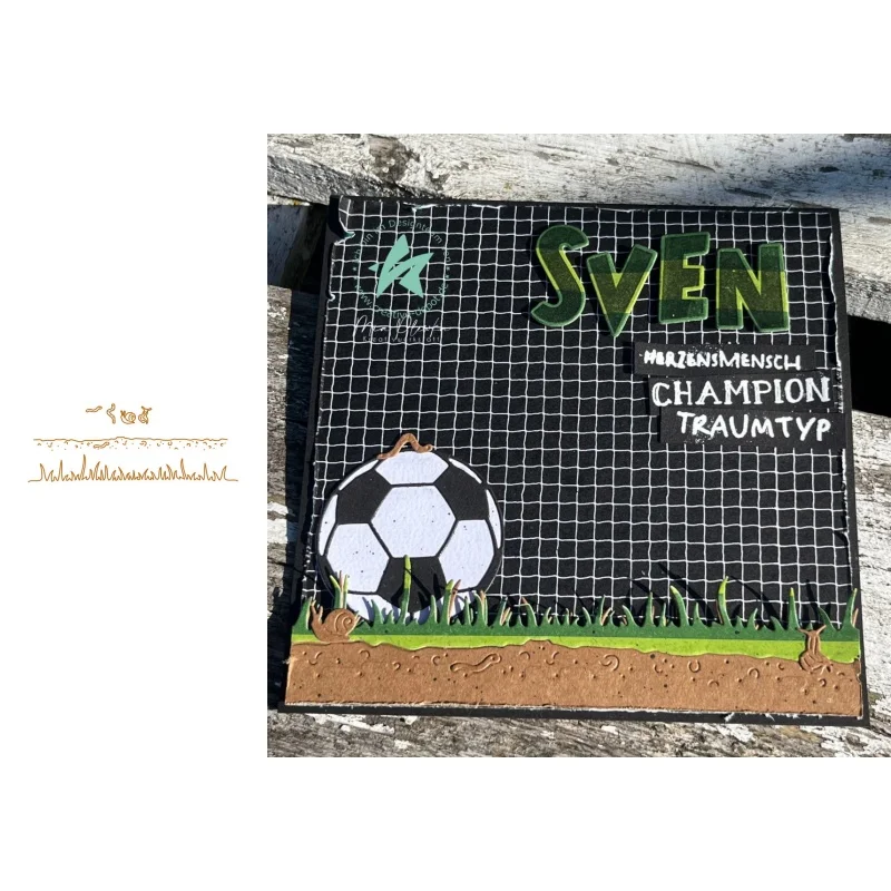 Neues Produkt Vorverkauf Box Eltern-Kind Stanzformen und Stempel DIY Scrapbook Album Dekoration Geprägtes Papierkarten-Set