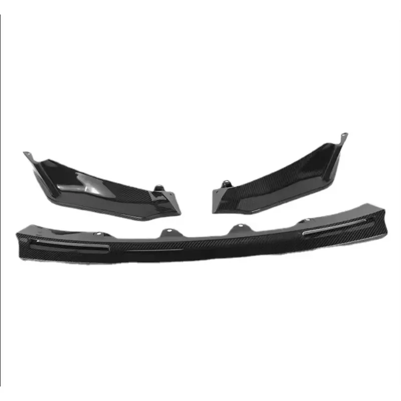 M3 M4 G80 G82 2021-2024 V Style Genuine Dry Carbon Fiber Front Lip Front Bumper Front Shovel Automotive Spoiler Body Kit