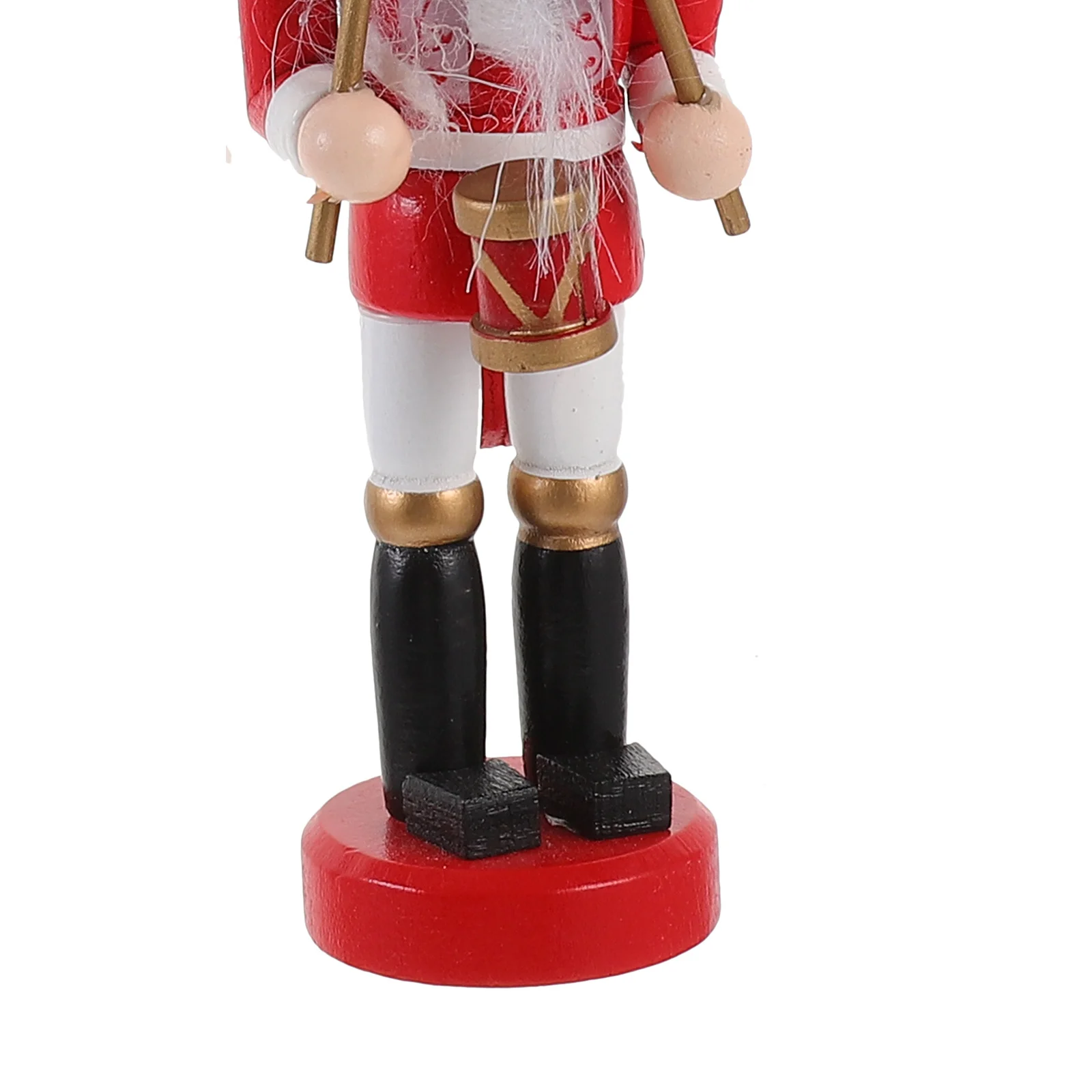 

5Pcs Wood Nutcracker Puppet Festival Decor Handcrafted Christmas Tree Ornaments for Indoor Outdoor Christmas Decoration